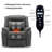 Abbagail 38.9" Wide Overstuffed Faux Leather Manual Recliner with Massage and Heating-1258749624