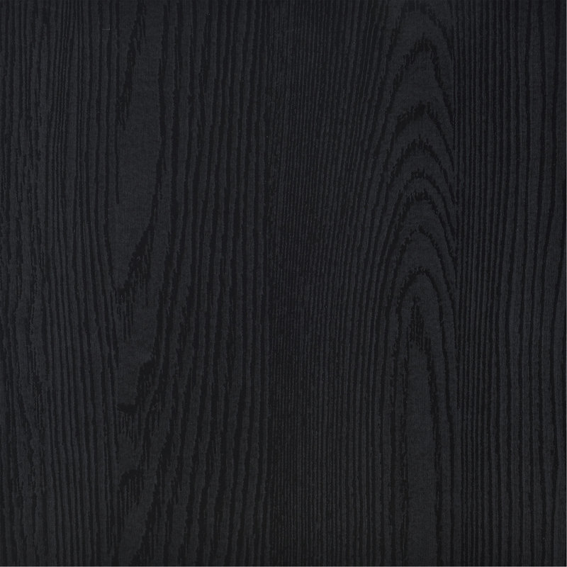 Exeter Black Square End Table, Black