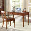 Brown Rectangular Solid Wood  desk-1489286192