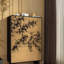 Armoire d'appoint en bois massif en bambou style antique