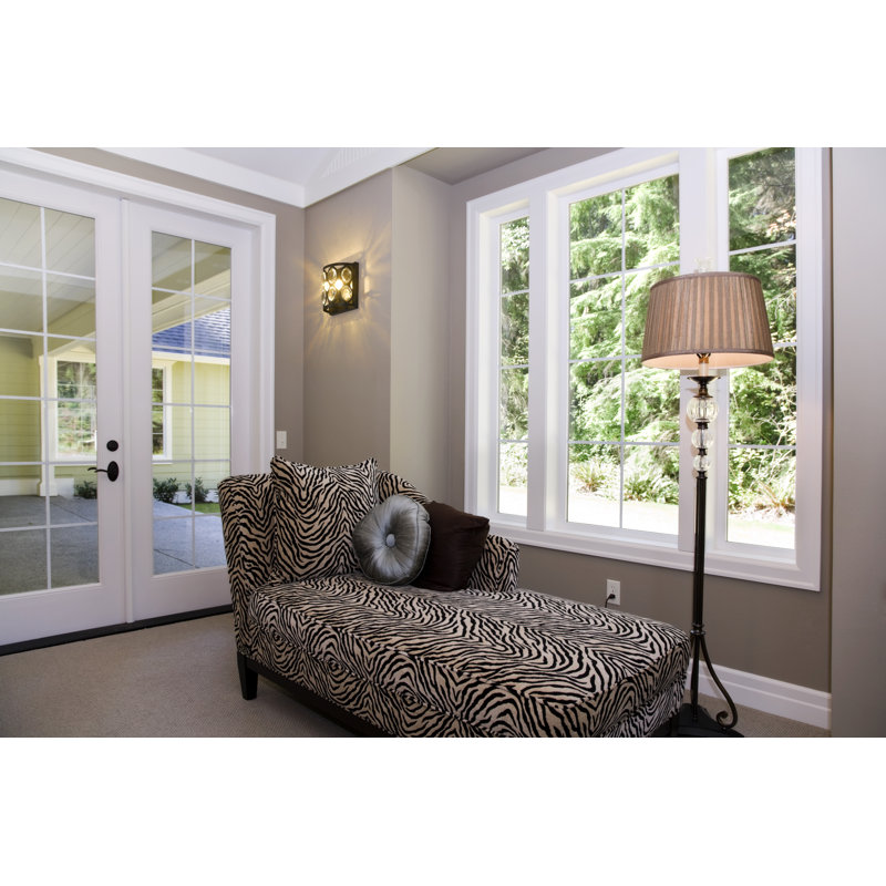 Delphina Flush Mounted Sconce, Matte Black