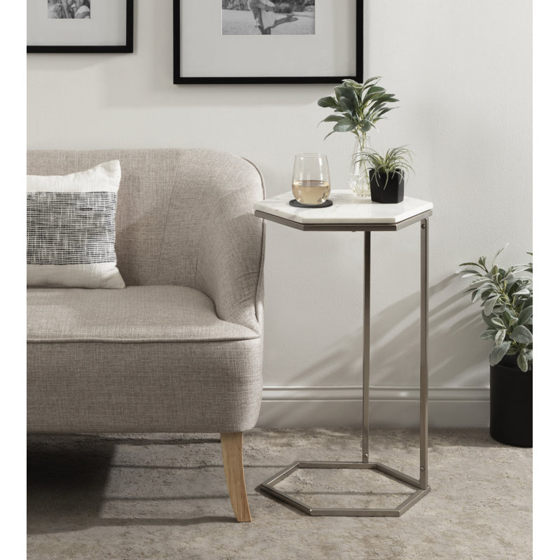 Table de bout Cemaliye, Argent