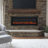 Real Flame Black Electric Fireplace with BTU 5000-89113668
