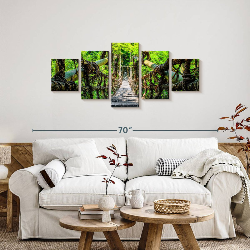 Tree Vine Bridge, 24" H x 55" W
