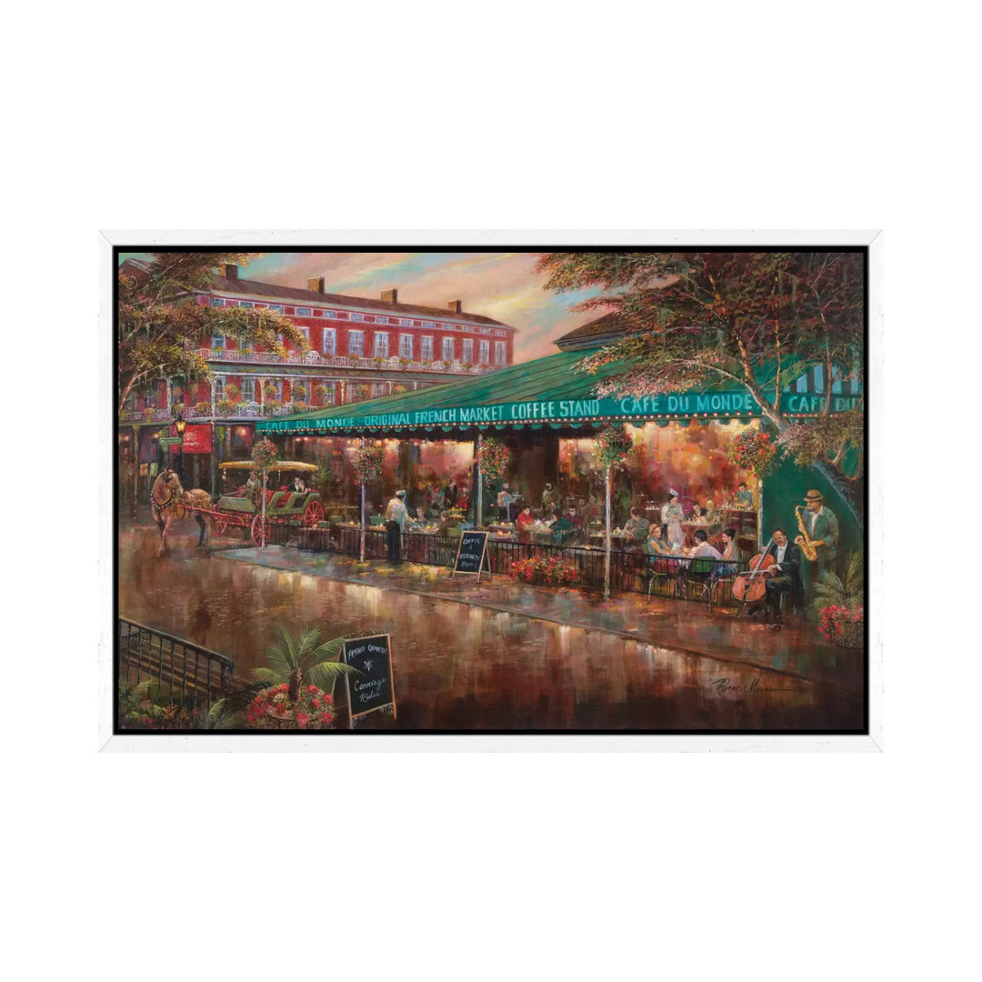 Leinwandbild Cafe Du Monde von Ruane Manning