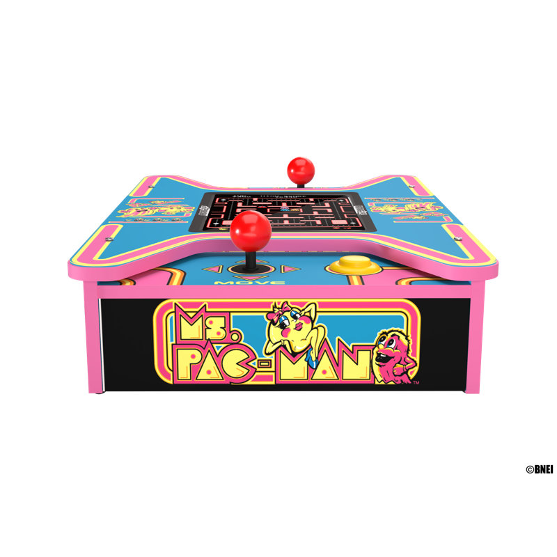 Arcade 1up Mlle Pac-Man Counter-to-Head Countercade 6 jeux en 1