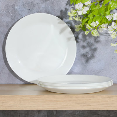 Ensemble de 6 assiettes plates Gibson Home Ultra