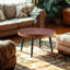 Table basse ronde