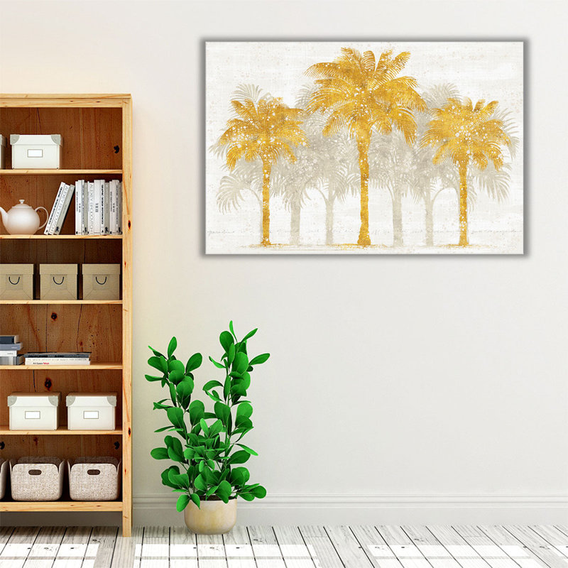 Palm Coast I - reproduction d'art sur toile, H 40 po x l 60 po