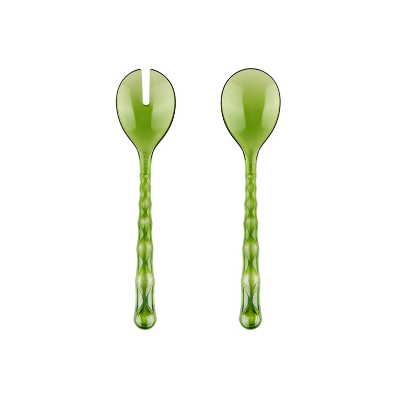 Vanity Salad Servers, Green