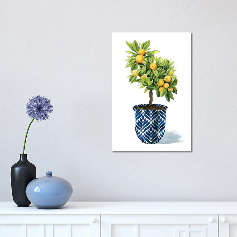Fruit Tree I by Grace Popp - Wrapped Canvas Painting, 30.48 cm H x 45.72 cm W