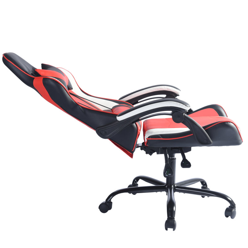 Inbox Zero Mccarthy Faux Leather PC & Racing Game Chair