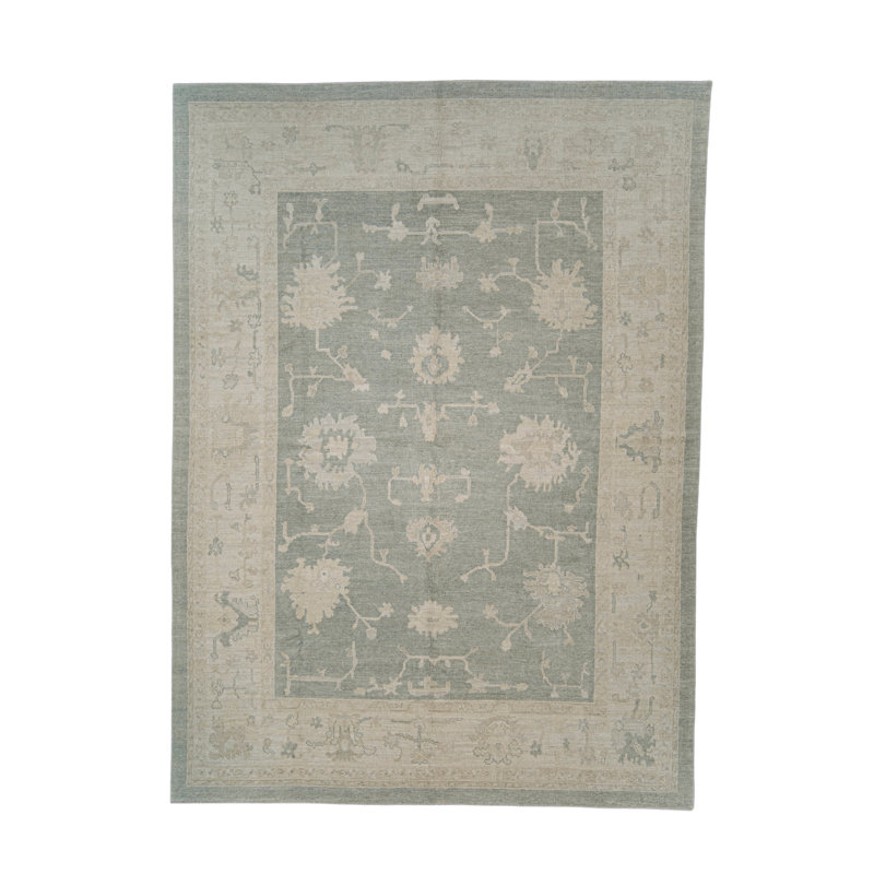 Begie One-of-a-Kind 9'1" X 12'5" Hand Knotted Area Rug