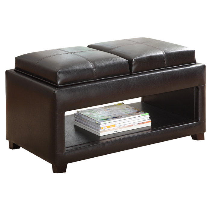 Solid Wood Rectangle Accent Chest