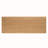 1 Piece Rectangular Dining Table without Chair
