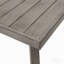 Table de salle à manger d'extérieur en fer - résistante aux intempéries et peu encombrante pour une utilisation sur le patio