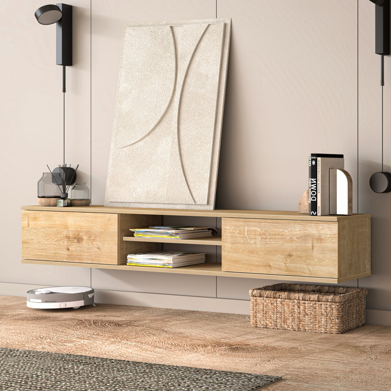 Meuble télé Bella Modern, Chêne
