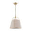 Luminaire suspendu cylindrique rétro 1 lumière