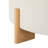 Modern Round Tufted Ottoman-1667917853