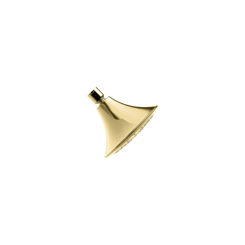 FORTÉ® 2.0 GPM SNGL-FNCTN SHWRHD-KATA, Laiton poli éclatant