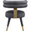 Chaise d'appoint rembourrée en velours Reimers-1441763670