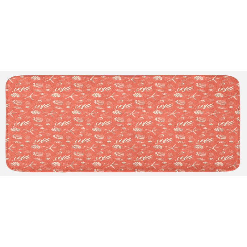Coastal Synthetic Kitchen Mat