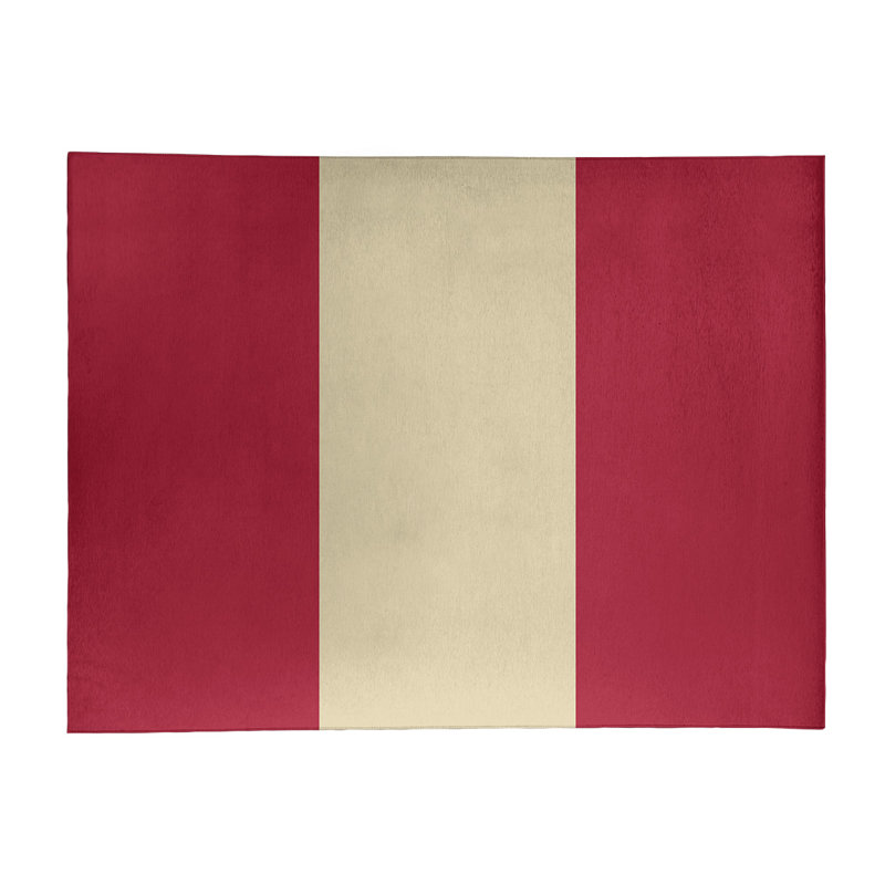 Chenille Striped Indoor Rug, Rectangle 5' x 7'