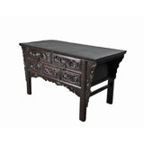 63.4'' W Solid Wood Console Table
