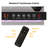 36" Ultra-narrow Bezel Electric Fireplace - Modern Thin Design, Wall/recessed Mount, 12 Multicolored Flames, Smart App, Crystal/driftwood Kits, Timer