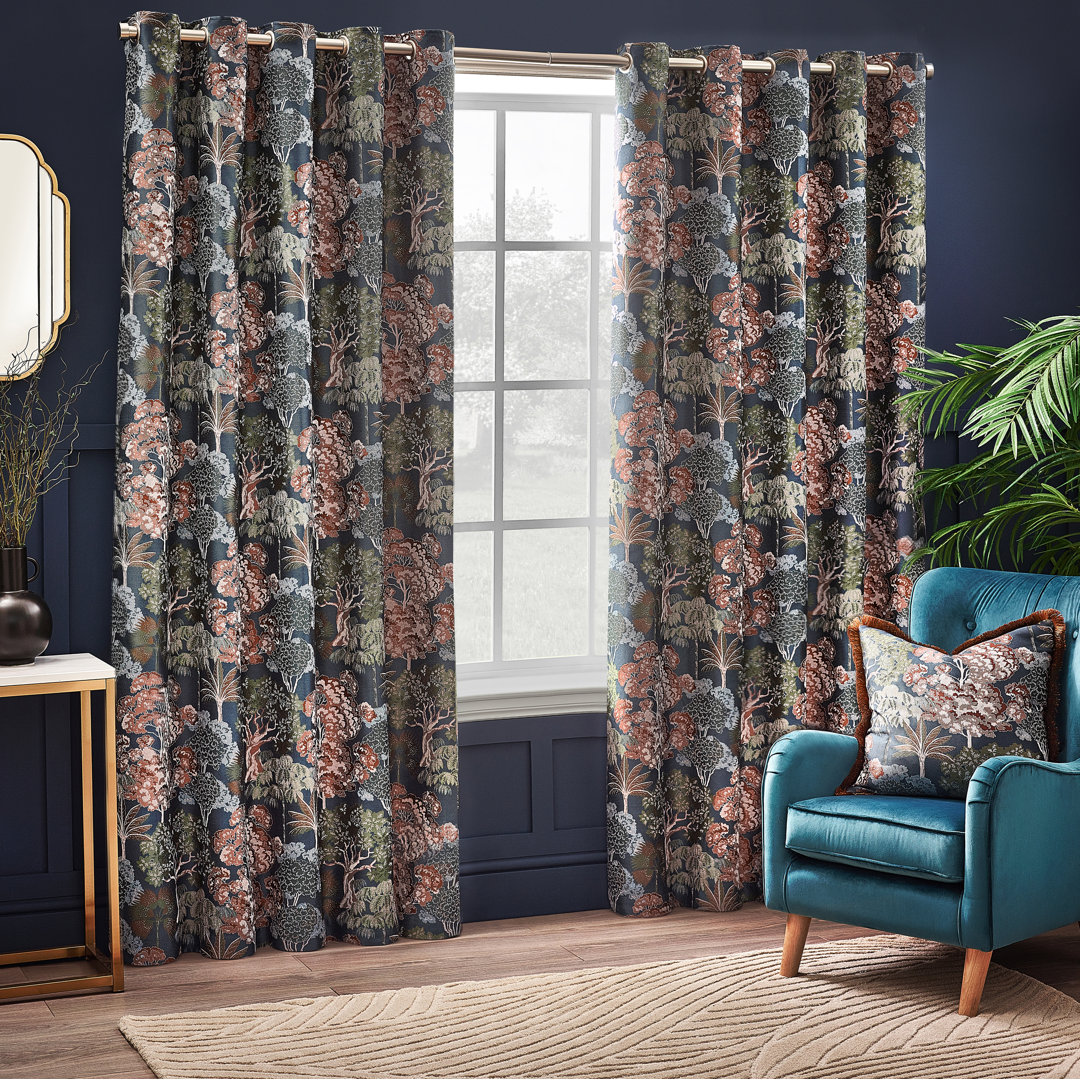 Woodlands Floral Square Cushion Cover