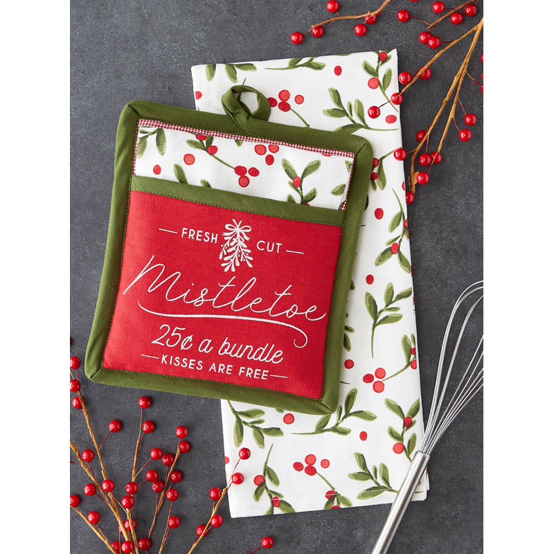 Ensemble-cadeau Design Imports Under The Mistletoe