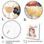 Tentation d'un délicieux gâteau - impression sur toile tendue-88549628