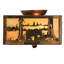 Rustic Lodge 2 - Light Flush Mount