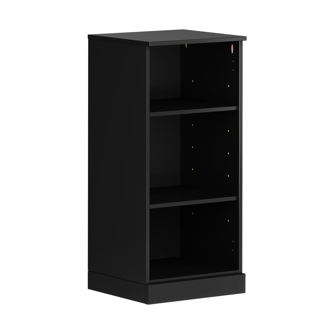 100% Solid Wood Modular Storage Cabinet with Adjustable Shelves, 16.5" Wide x 35.75" Tall Ebern Designs 