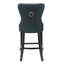 Grand tabouret en velours-1995886170