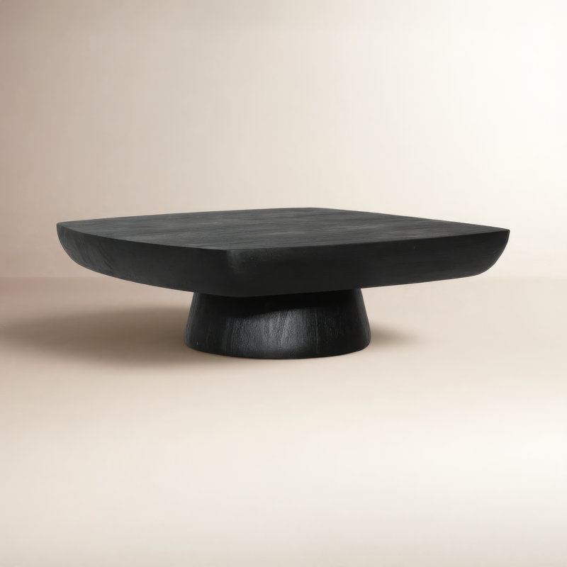 Darin Single Coffee Table, Black
