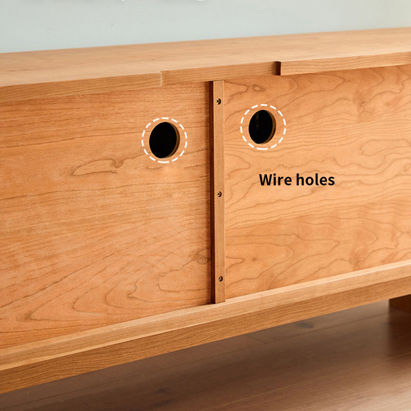 Meuble télé avec meuble de rangement Modern, H 21,65 po x L 78,74 po x l 15,75 po