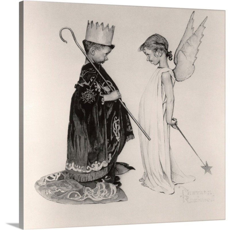 Art mural sur toile, Toile tendue, H 12 po x l 12 po x P 1,25 po