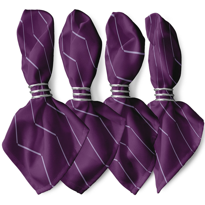 Ensemble de serviettes 4 pièces Noxon, Mauve