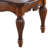 Cherry Rectangle Coffee Table With Turned Legs
