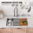 30'' L Single Bowl Stainless Steel Kitchen Sink