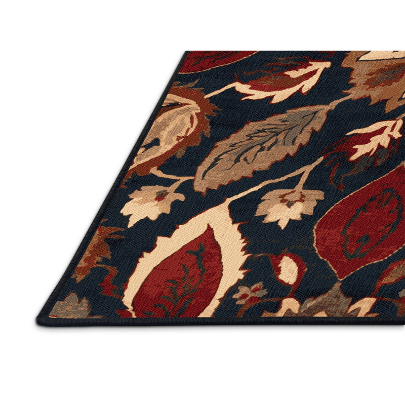  Tapis lavable persan melon, Rectangulaire 2 pi x 3 pi