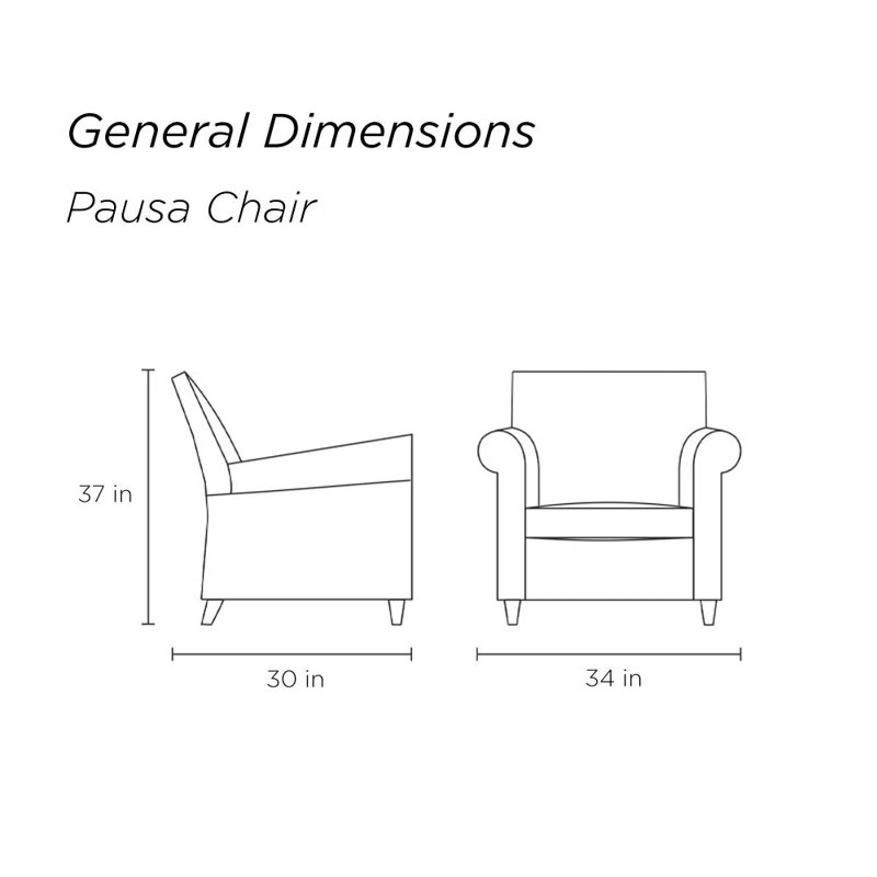 Pausa Armchair, Drom 42, Natural