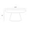 Table basse en bois massif-107654314