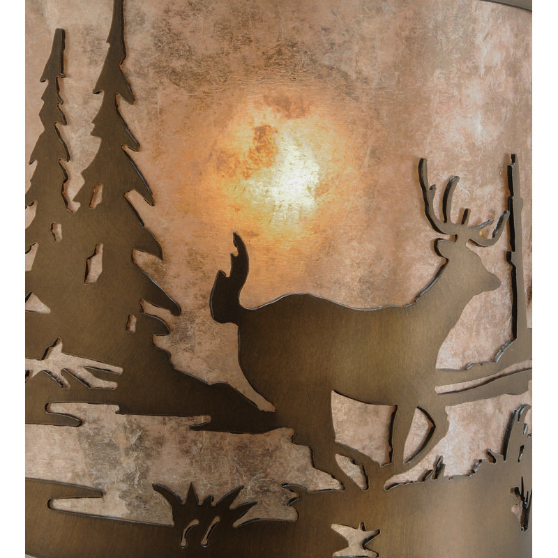 Applique murale Deer At Lake Right
