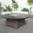 Flanagan Round Aluminum Propane Fire Pit Table with Lid