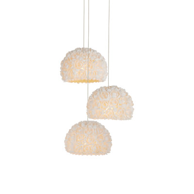 Luminaire suspendu rond à 3 lumières virtu