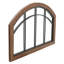 Mikado Wood Flat Wall Mirror