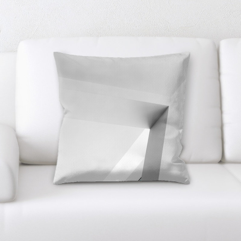 Minimalism Microsuede Reversible Throw Pillow