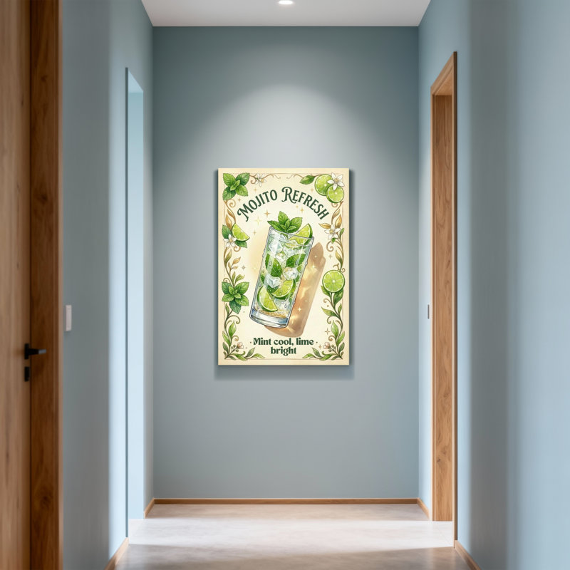 Fashion Mojito Refresh Mint Cool Lime Bright